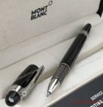 Buy Replica Starwalker Montblanc Rollerball Pens - Black with Silver Clip